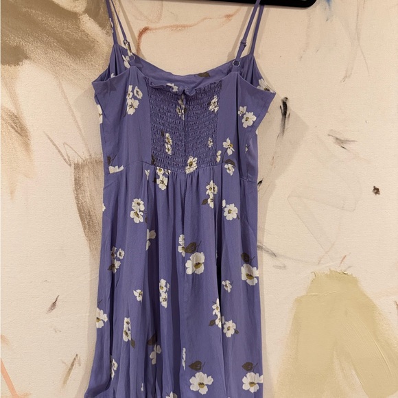 Reformation Kendall Purple Floral Dress Cordelia - Picture 5 of 5